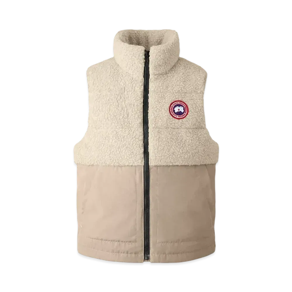 CANADA GOOSE Youth Elora Vest "LightTan"