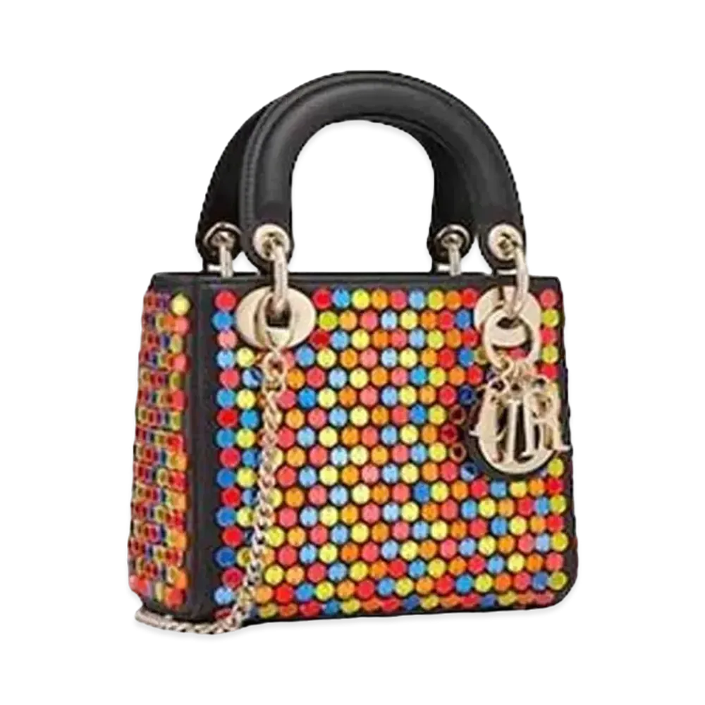 Dior Mini Lady Dior Bag "Multi"
