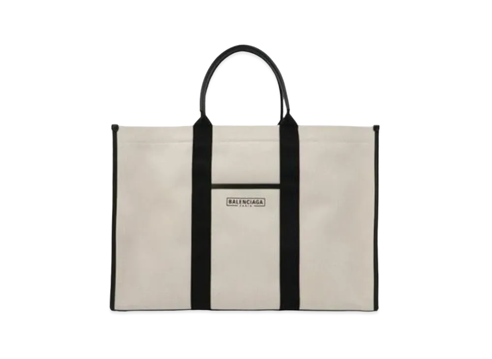 BALENCIAGA Hardware Large Tote Bag "Beige"