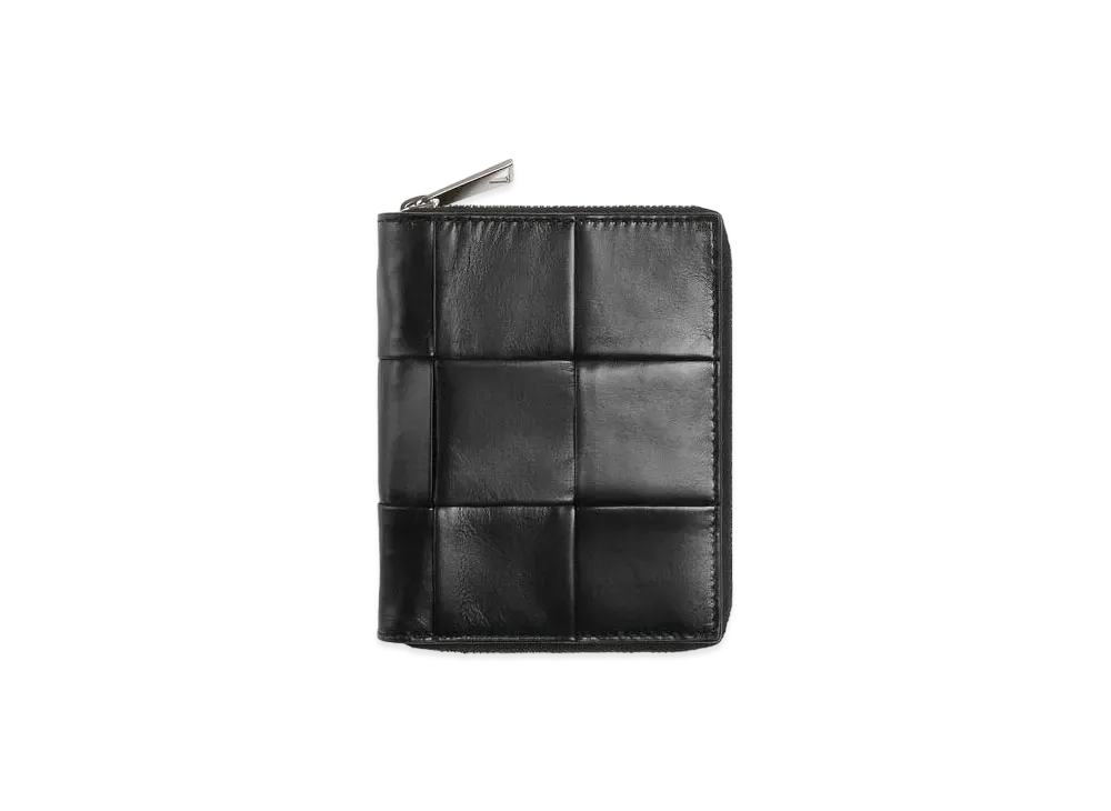 Bottega Veneta Zip Around Wallet "Black"