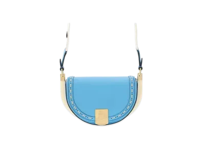 FENDI Moonlight Leather Bag "Blue"