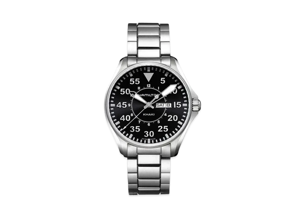 Hamilton Khaki Aviation Pilot Day Date Quartz