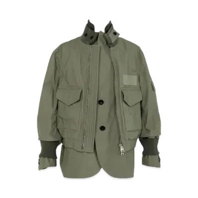 sacai Rip Stop Jacket "Khaki"