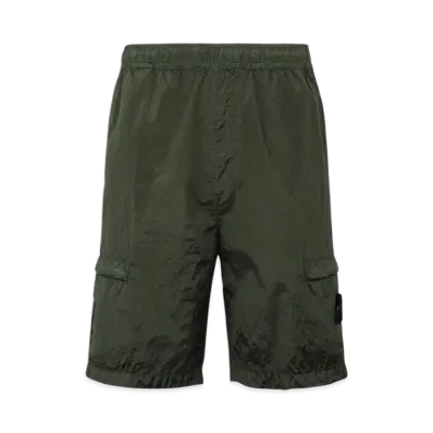 Stone Island L1721 Nylon Metal Garment Dyed Bermuda Shorts - 22SS "Olive Green"