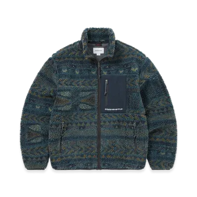 thisisneverthat SP Sherpa Fleece Jacket "Navy"
