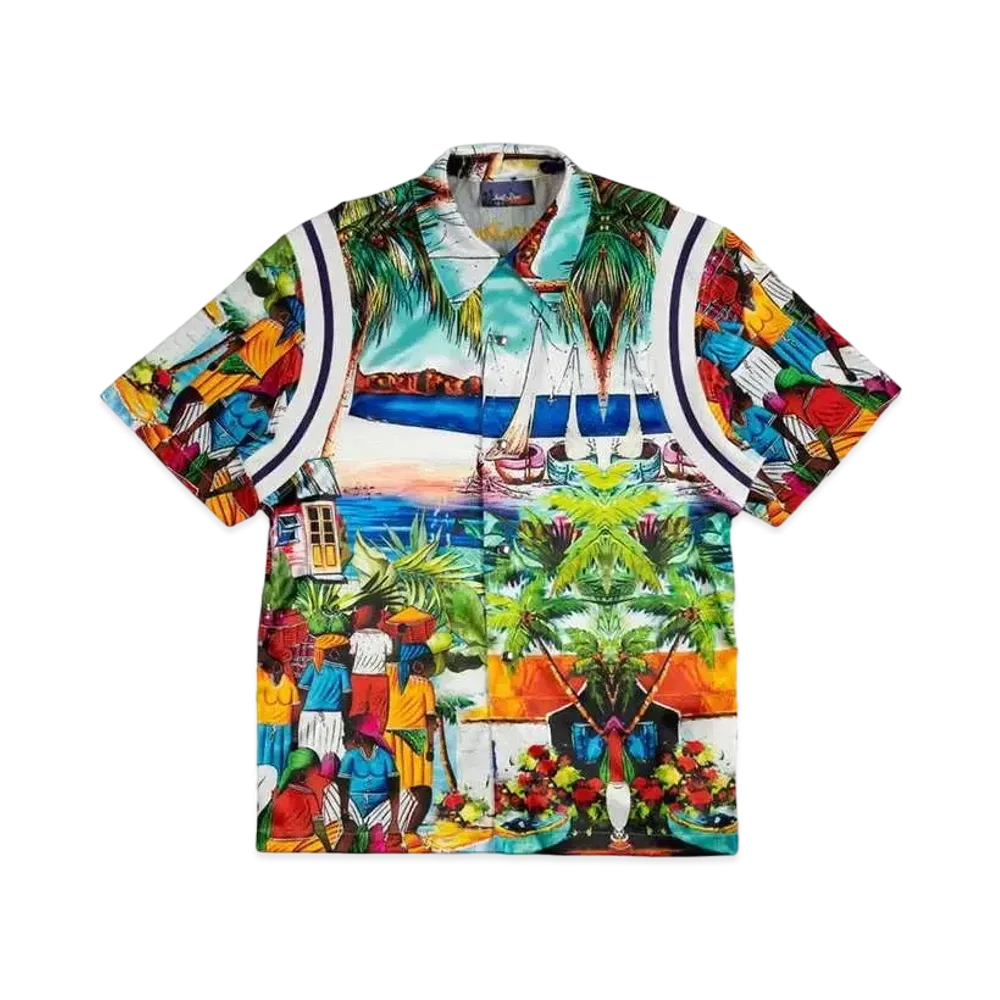 Just Don The Islanders Island Market Shirt "Multi"