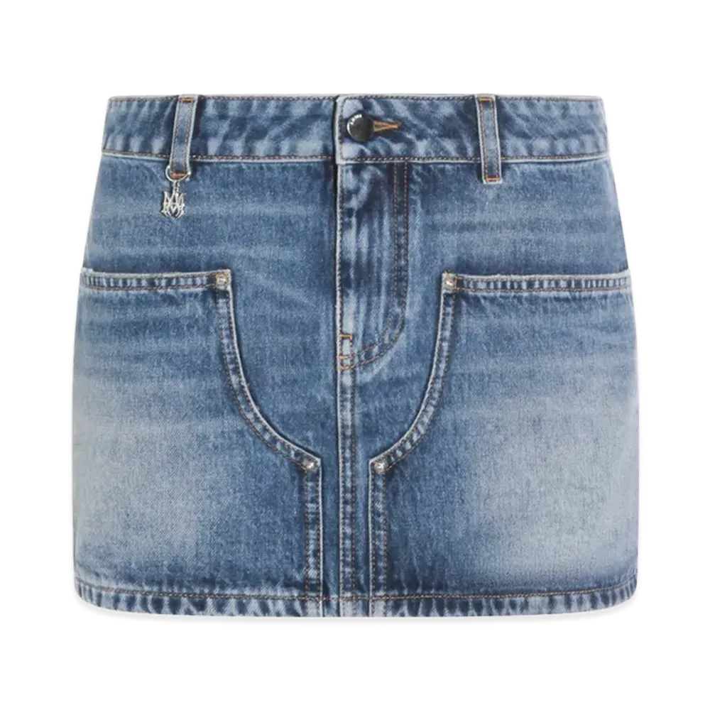 AMIRI Women's Skirt "Blue"