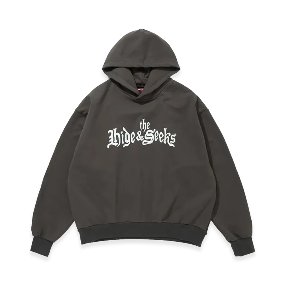 Hide and Seek x Toru Nishiura The H&S Hooded Sweat Shirt "Charcoal Grey"