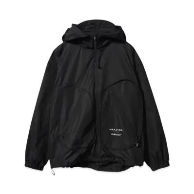 Poliquant SEALSON | POLIQUANT THE VERSATILE AND FUNCTIONS JACKET WITH PACKABLE / UTILITY BAG "BLACK"