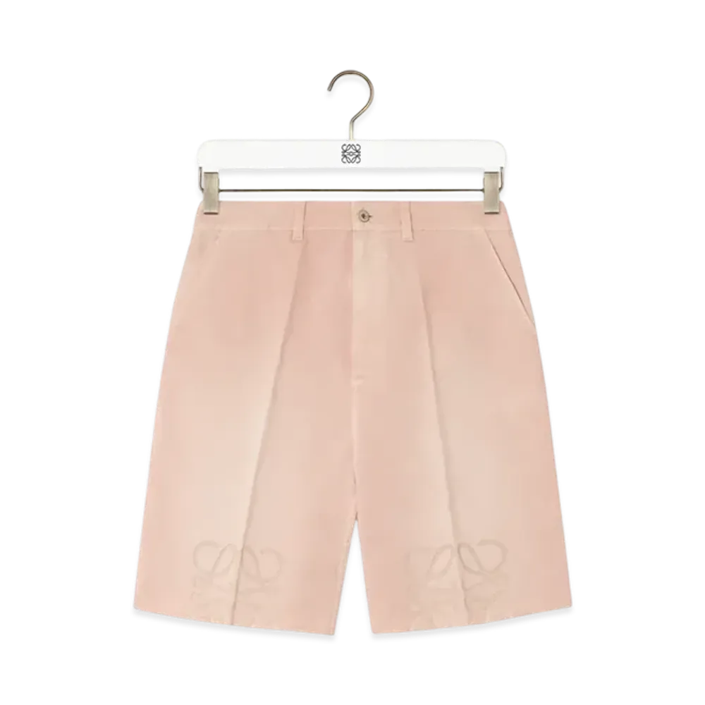 LOEWE Anagram Shorts "Light Pink"