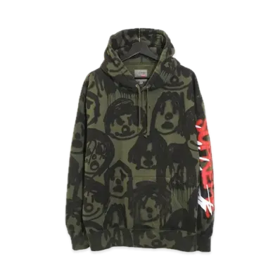 Supreme x Yohji Yamamoto Hooded Sweatshirt "Olive"