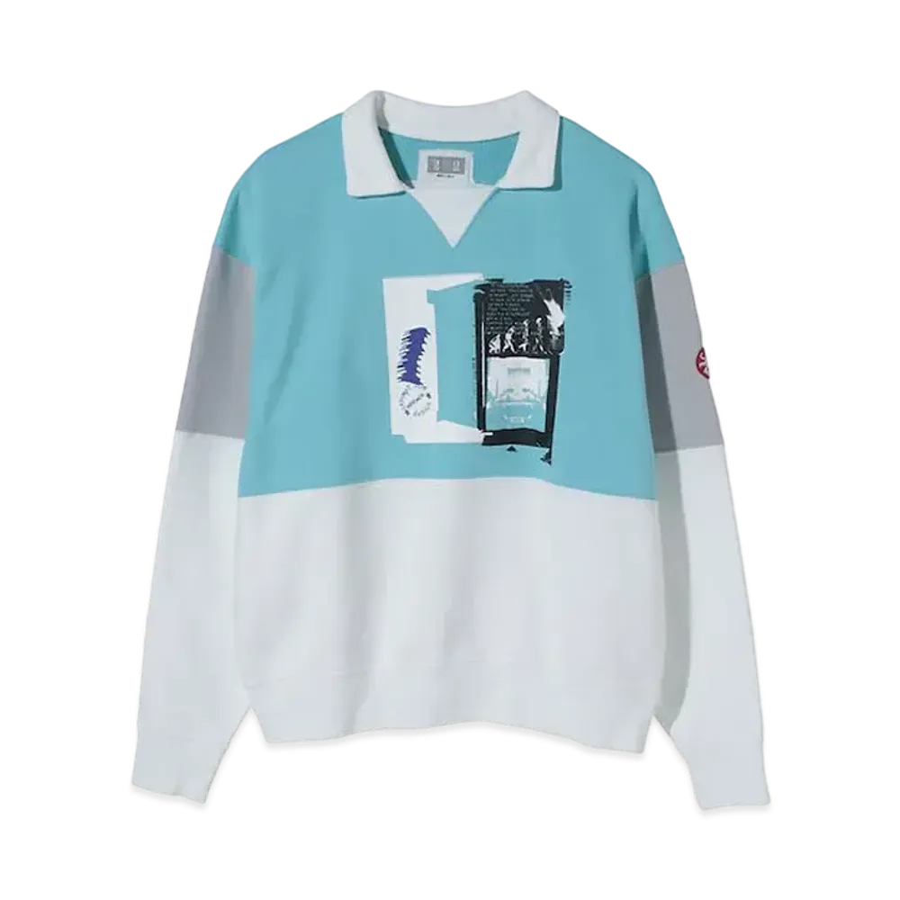 Cav Empt (C.E) CASUAL COLLARED SWEAT "White"