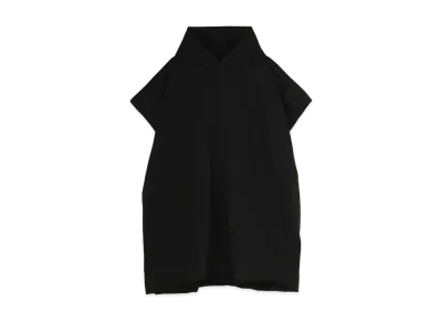 Yohji Yamamoto Y's FLEECY LINING POCKET HOODIE PULLOVER "Black"