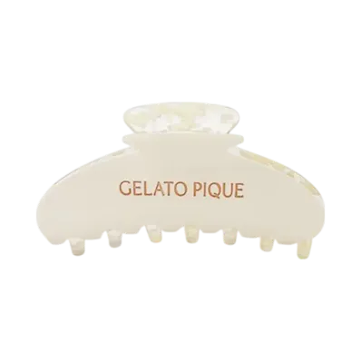 GELATO PIQUE Logo Hair Clip "Cream"