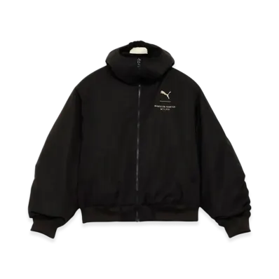 PUMA x Monster Hunter Wilds Felyne Reversible Boa Jacket "PUMA Black"