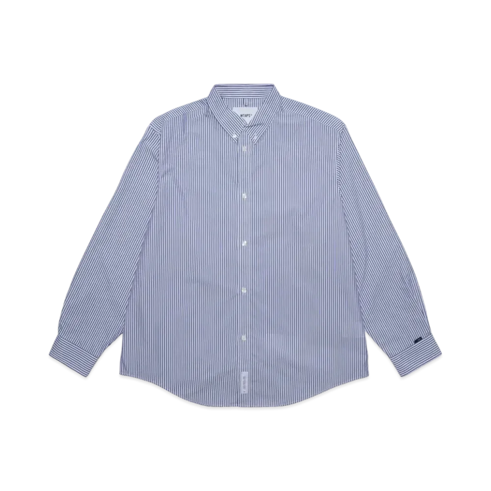 WTAPS BD 02 / LS / Ctpl. Broadcloth. Textile. Coolmax "Blue"