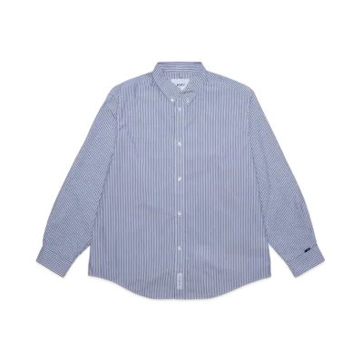 WTAPS BD 02 / LS / Ctpl. Broadcloth. Textile. Coolmax "Blue"