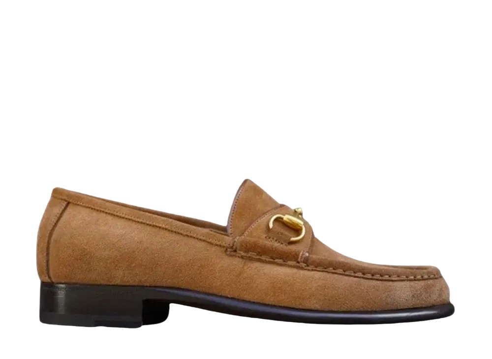 Enzo Bonafe Bit Loafer Radica Suede "Brown"