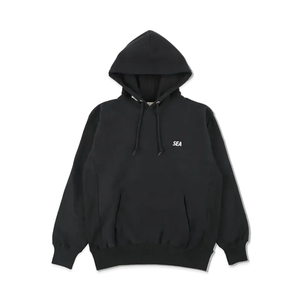 WIND AND SEA A32 (A-BYT) BRUSHED HOODIE "Black"