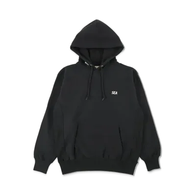 WIND AND SEA A32 (A-BYT) BRUSHED HOODIE "Black"