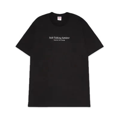 Supreme Still Talking Tee "Black"