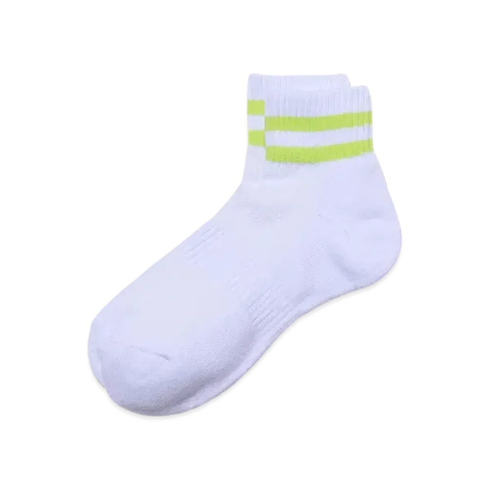 FreshService 2-Pack Line Short Socks "Yellow"