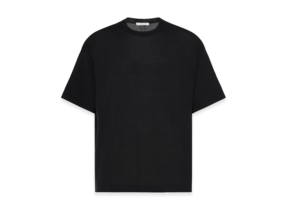 The Row Dlomu Wool T-Shirt "Black"