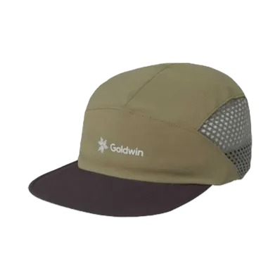 Goldwin Utility Jet Mesh Cap (Unisex) "Khaki Green/Black"