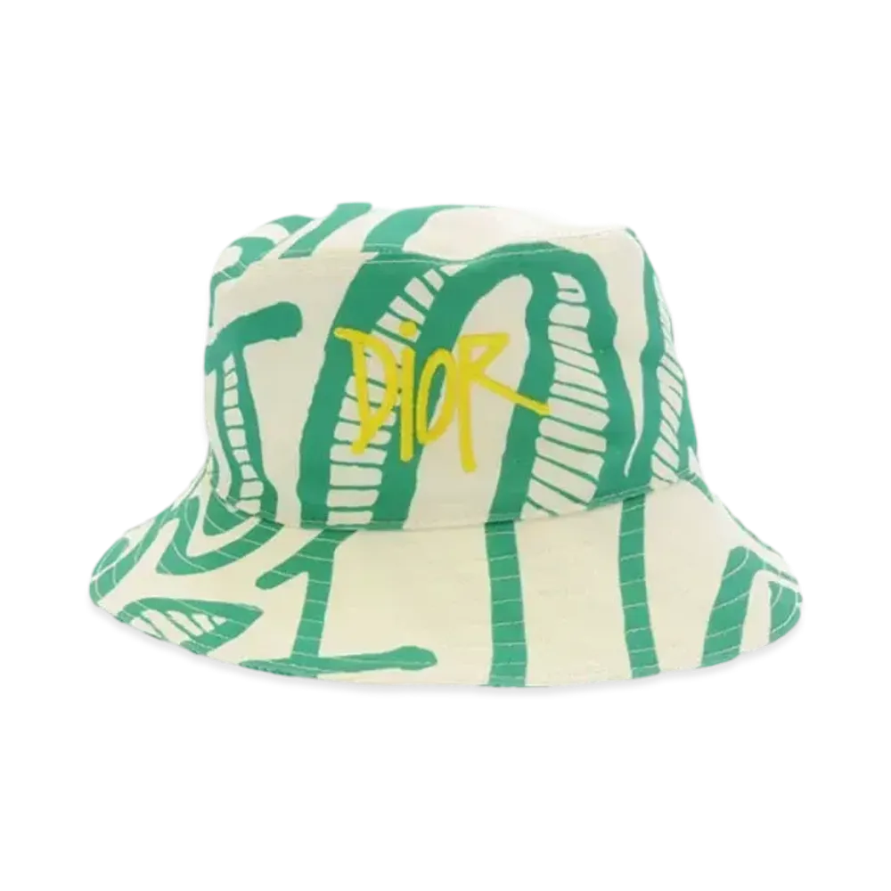 Dior x Shawn Stussy Bucket Hat "Green"