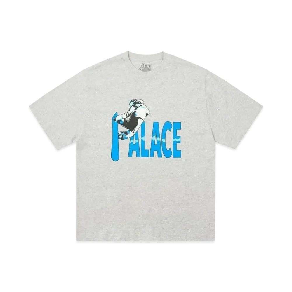 PALACE Pow Pow T-Shirt "Grey Marl"