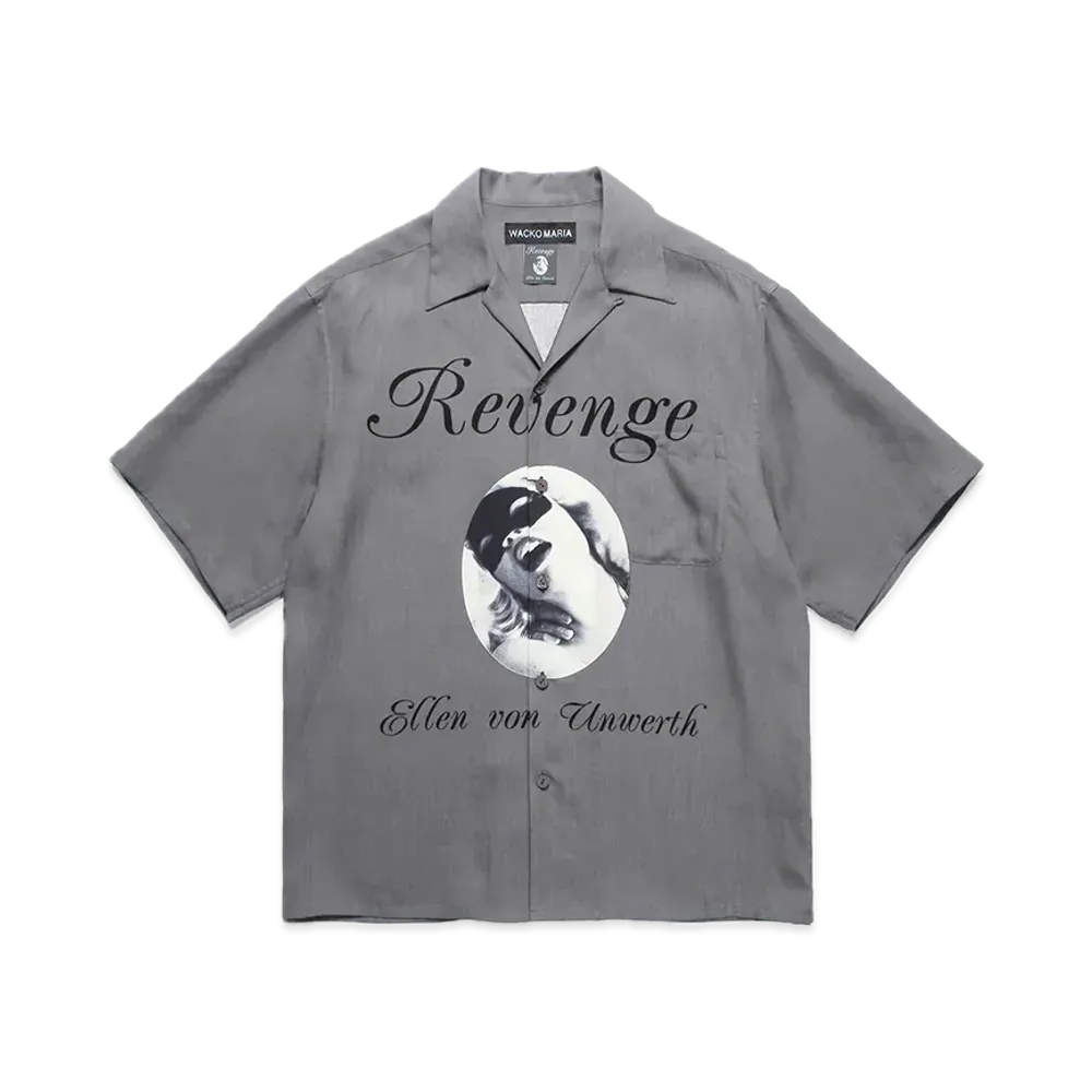 WACKO MARIA x Ellen Von Unwerth Hawaiian Shirt "Gray"