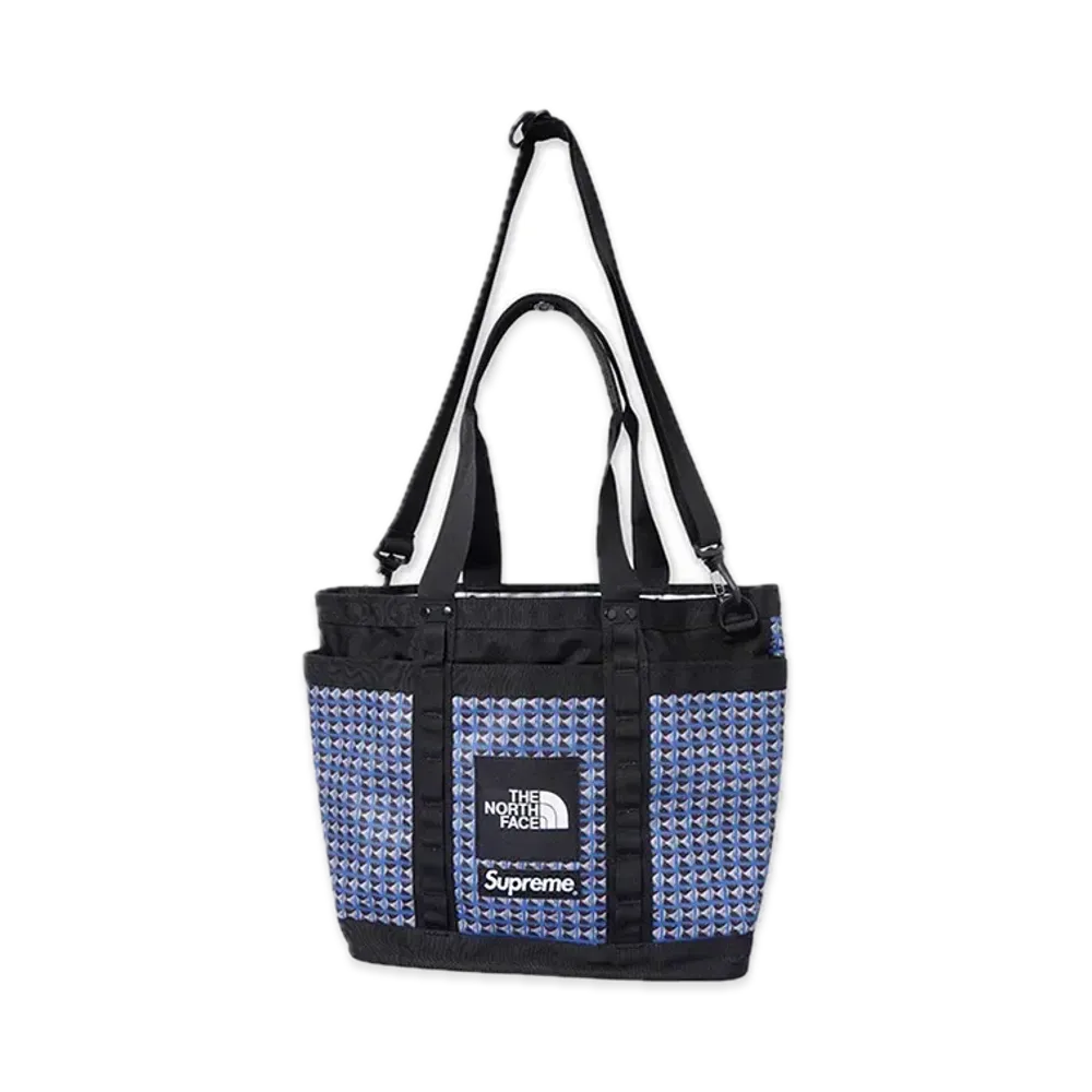 Supreme x The North Face Studded Explore Utility Tote. 17L. "Royal" NM82125I