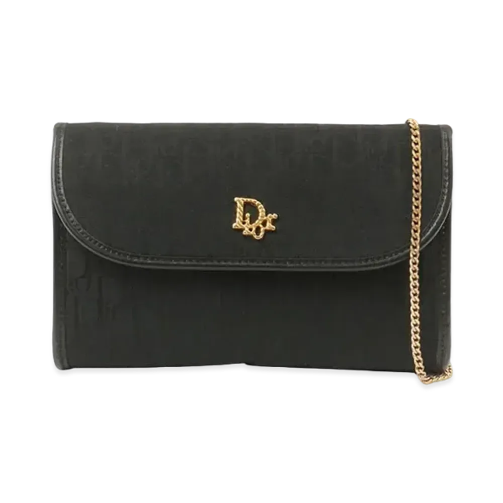 Dior Logo Trotter Chain bag ”Black”