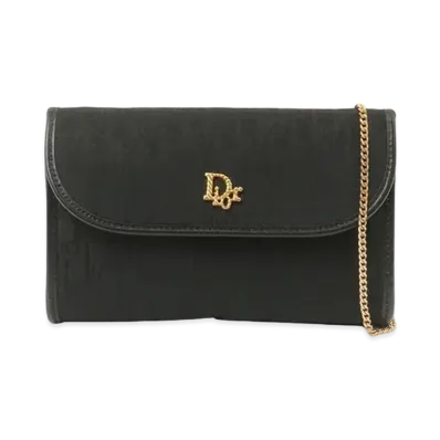 Dior Logo Trotter Chain bag ”Black”
