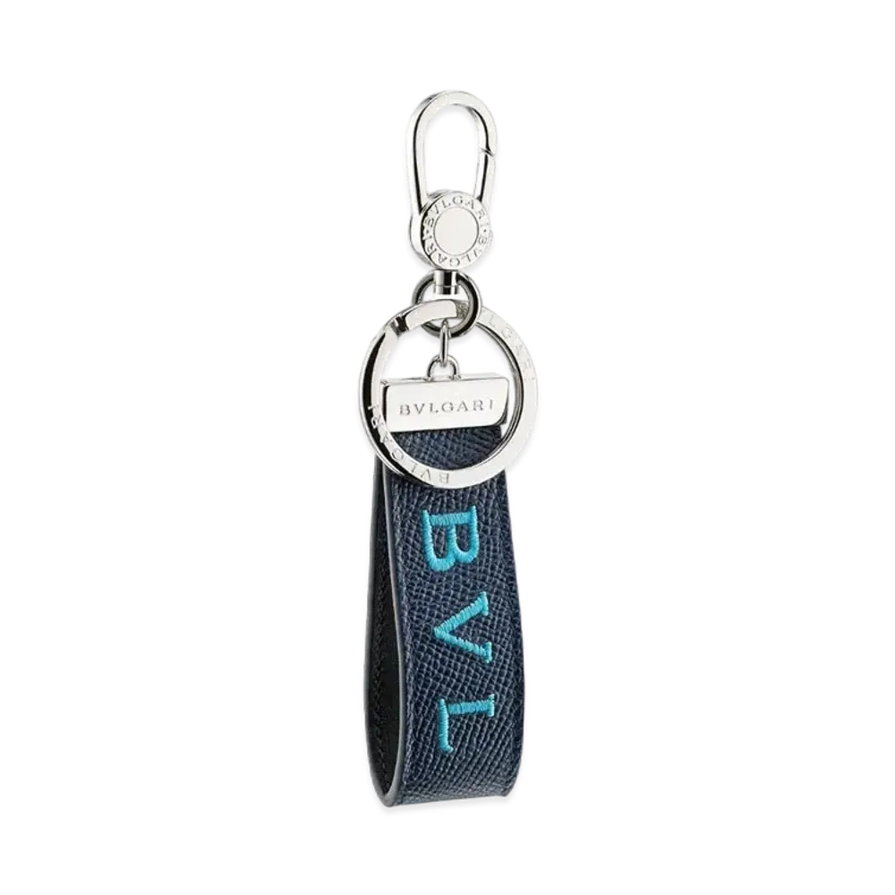 BVLGARI BVLGARI MAN Keyring "Blue"