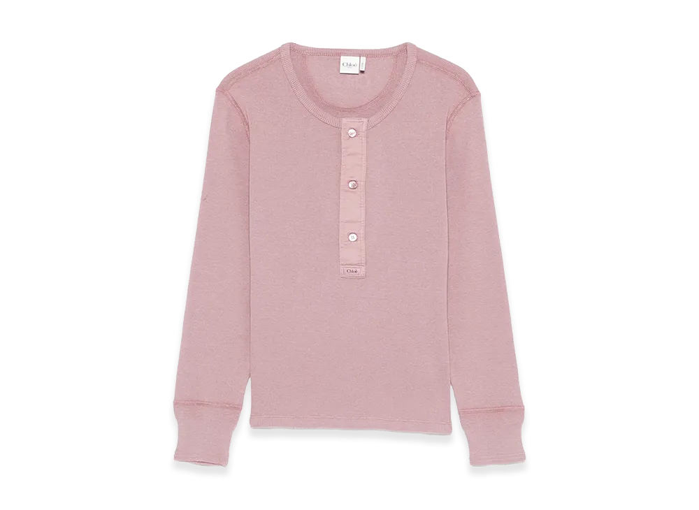 Chloe Women's Long Sleeves Top "Pink"