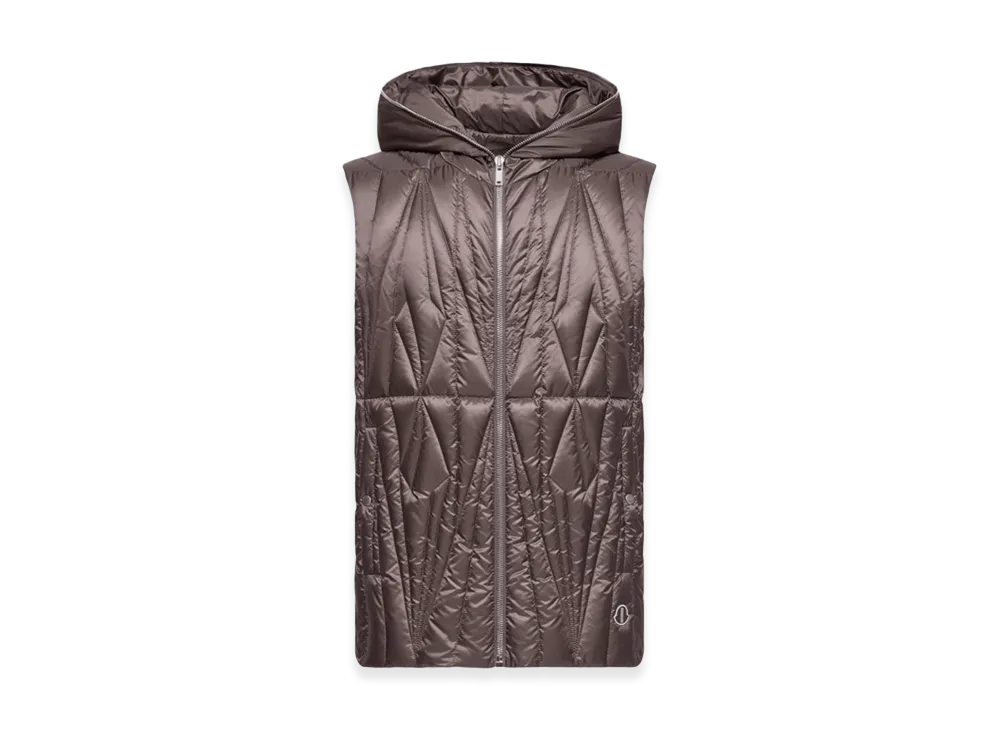 MONCLER x Rick Owens Outwear Waistcoat "Brown"