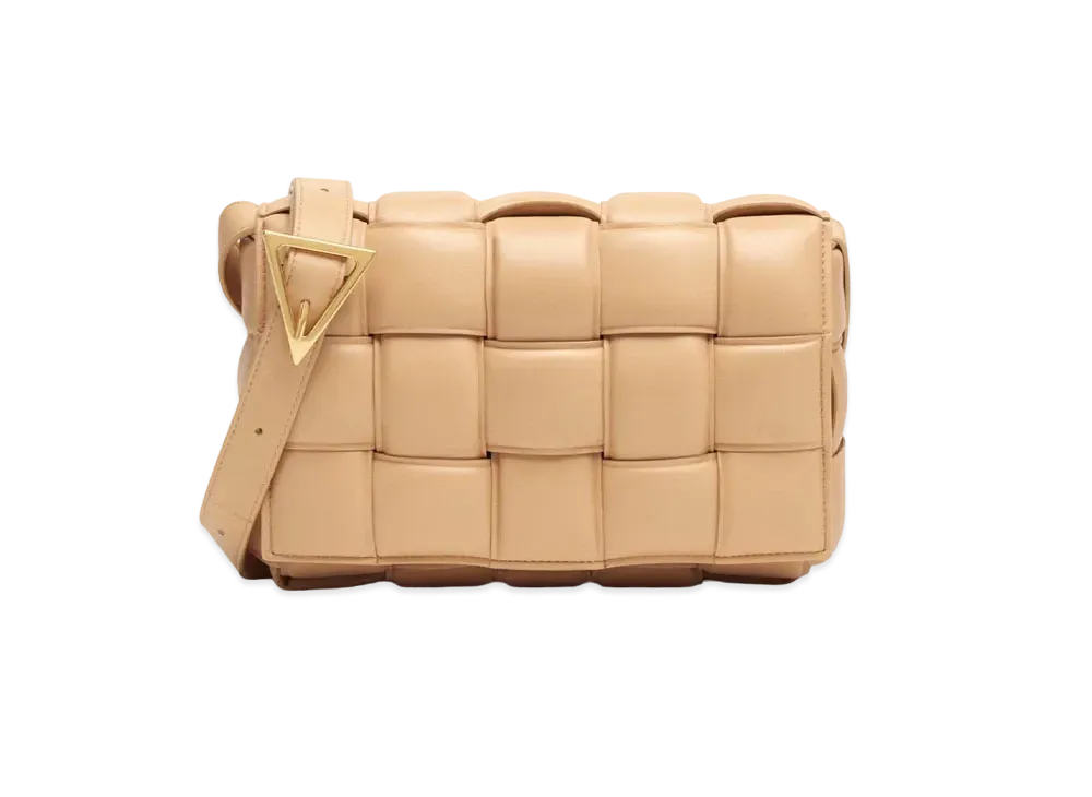 Bottega Veneta Padded Cassette "Almond"
