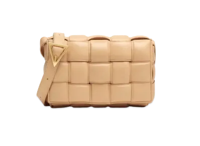 Bottega Veneta Padded Cassette "Almond"