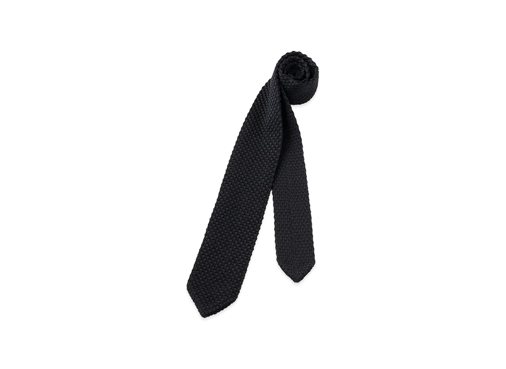 visvim Necktie (Silk) "Black"