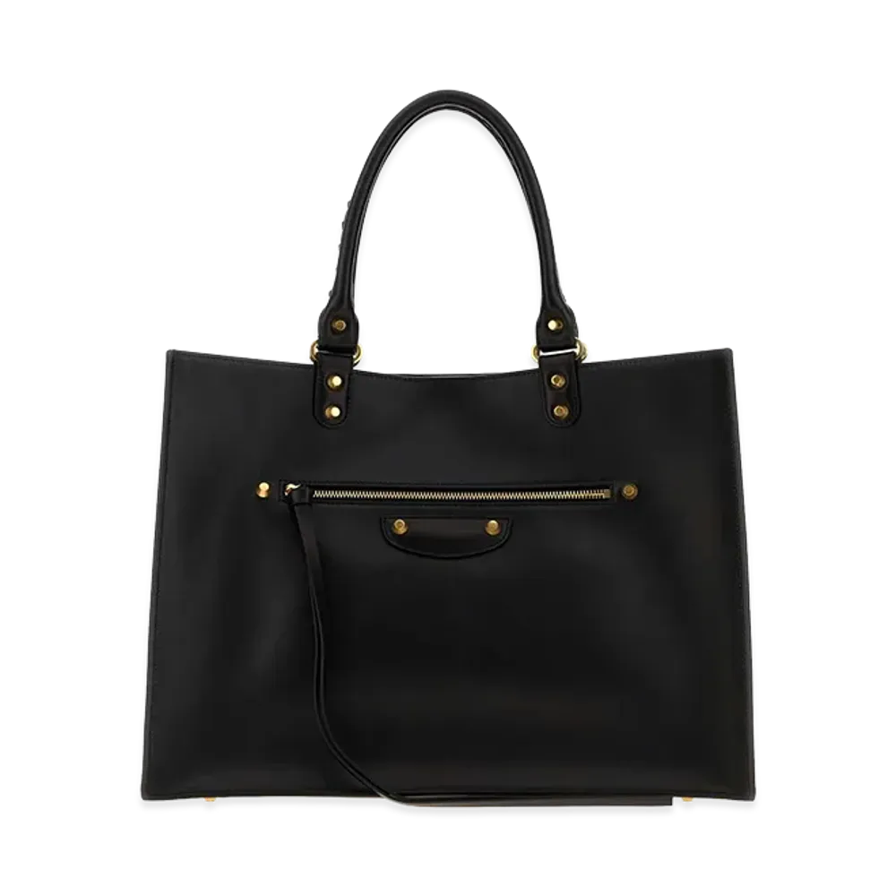 BALENCIAGA Women's Tote Bag "Black/Ruby"