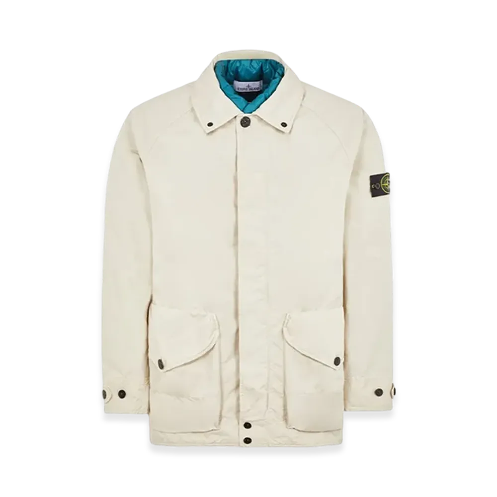 Stone Island 41449 David-TC Car Coat - 23FW "Stucco"
