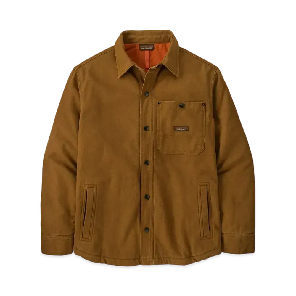 Patagonia Men's Iron Forge Fleece Lined Jac Shirt "Brown"