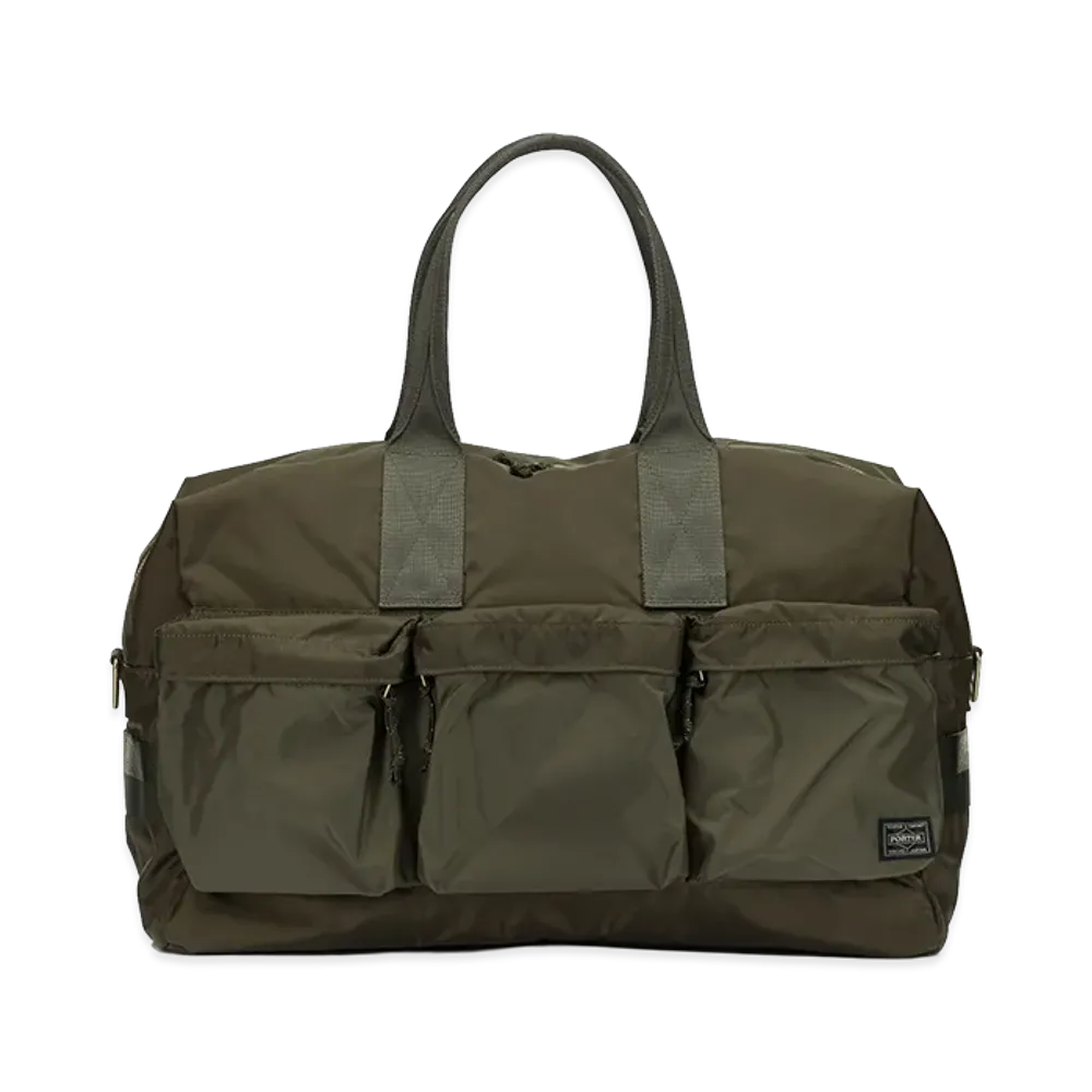 PORTER "Force 2Way" Duffle Bag "Green"