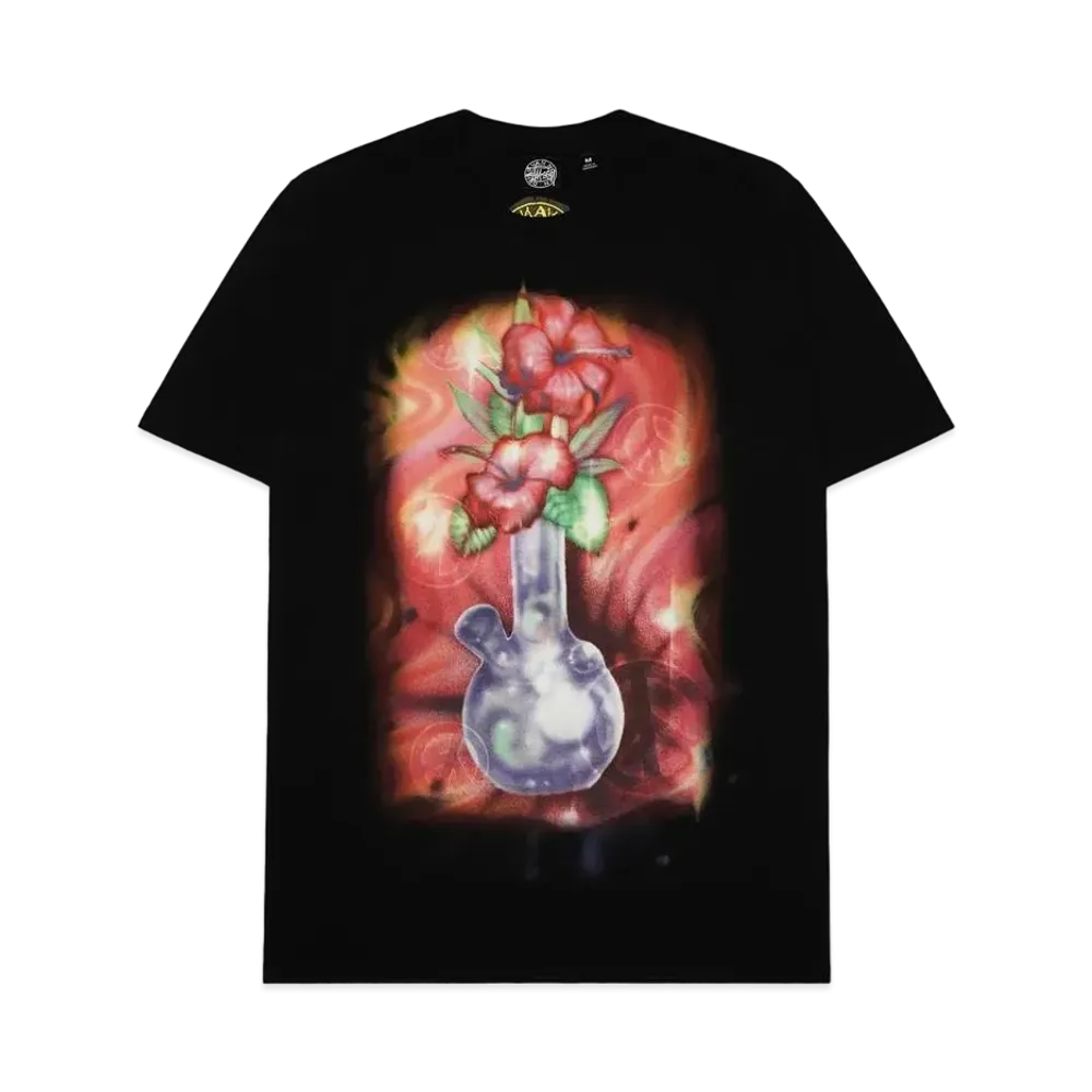 Stussy x Dries Van Noten Airbrush Vase Tee "Black"