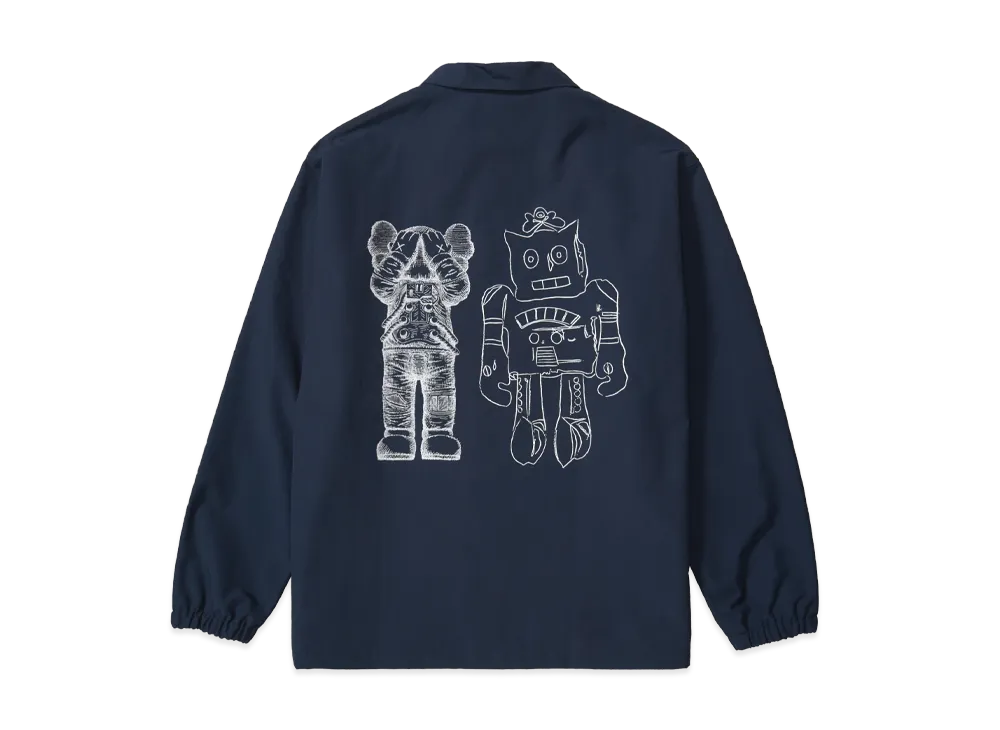 Uniqlo x KAWS x WARHOL Coach Jacket "Navy"
