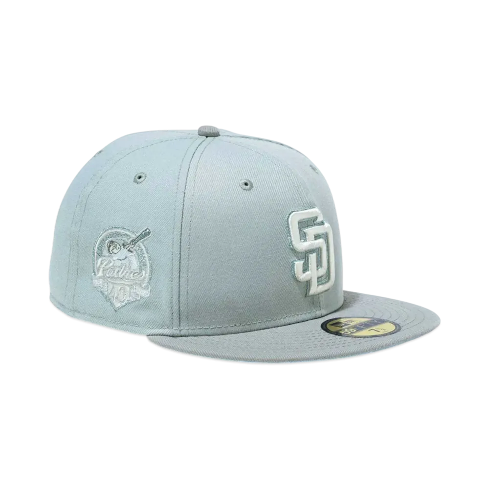 NEW ERA 59Fifty Frosty San Diego Padres "Snow Grey"