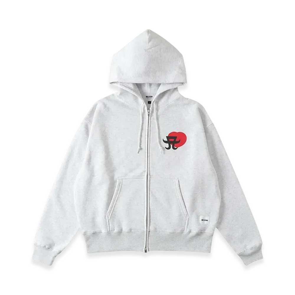 ayumi hamasaki x MFC STORE Style Icon Zip Hoodie "Ash"
