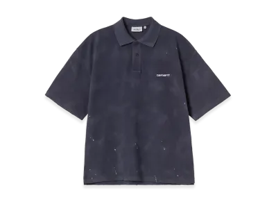 Carhartt WIP S/S Painter Polo "Dark Navy/Destroy Wash/Splatter"