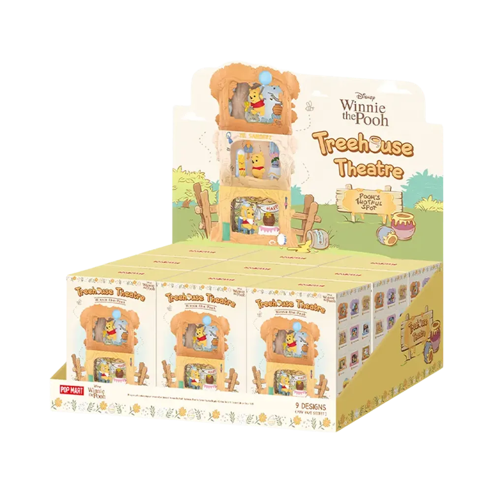POP MART Winnie-the-Pooh Treehouse Theatre Series Figures [Assortment Box]